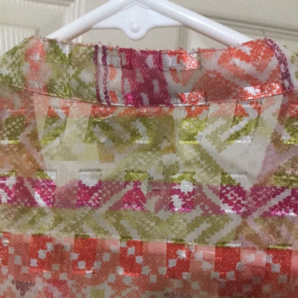Sheer Ruby Rd blouse - Picture 8 of 9